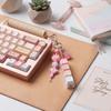 Soft Silicone Handmade Keychain Silicone Beads Stress Relief Toy Fidget Toy  Gift For Women