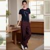 T-shirt da donna Bailuyu con stampa a contrasto