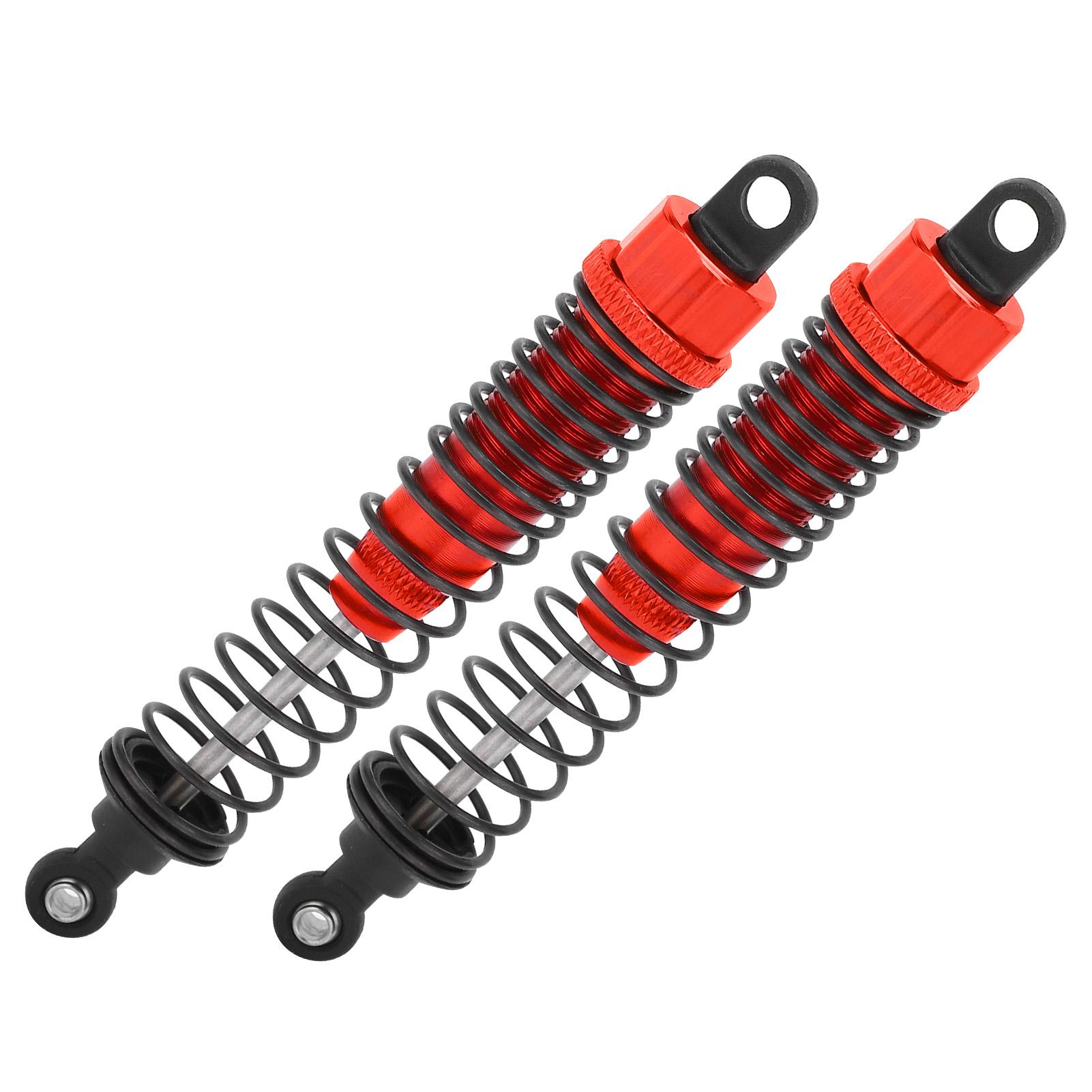 

Регулируемый амортизатор 110 мм, демпфер, полностью металлический пружинный амортизатор, подходит для Traxxas Slash 2WD Red красный