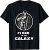 Star Wars Father's Day Darth Vader #1 Dad In The Galaxy T-Shirt Tops