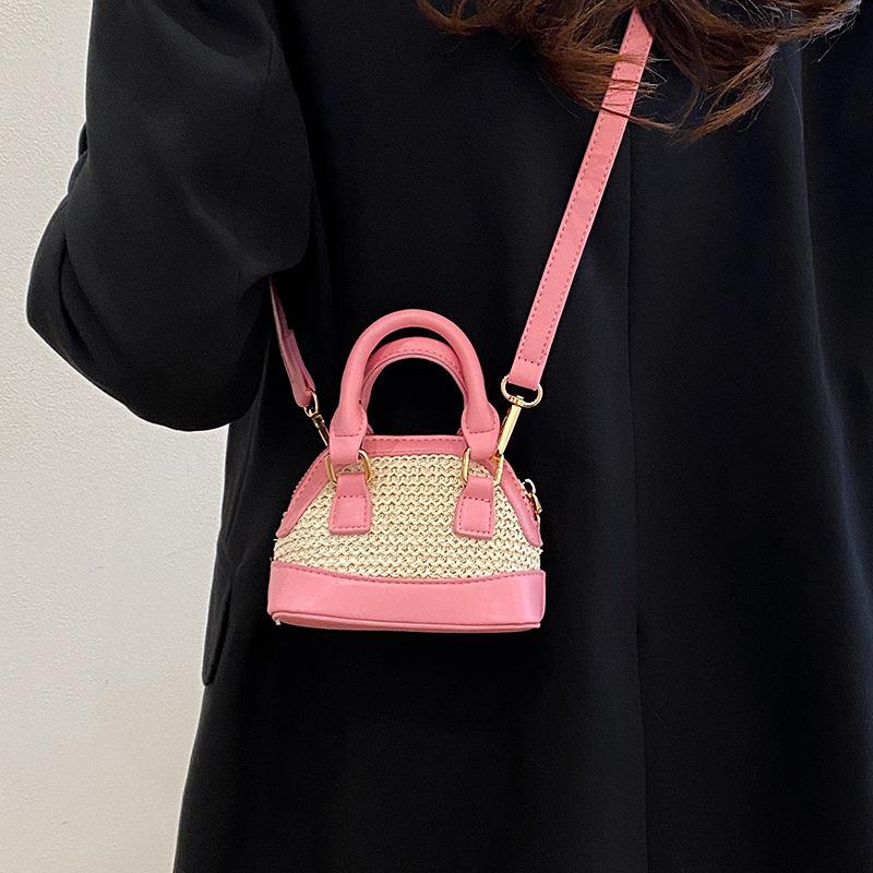 Popular Niche Mini Bag Women's New Casual Shoulder Messenger Bag Lipstick Change Shell Bag