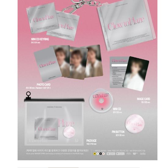 KANG DANIEL 6. Mini Album - Glow to Haze (MINI BRELOCZEK DO KLUCZY CD) - Data premiery  2025-06-16