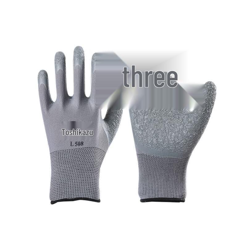 Lihe Anti-Slip Oil-Resistant Protective Work Gloves 20 Pairs