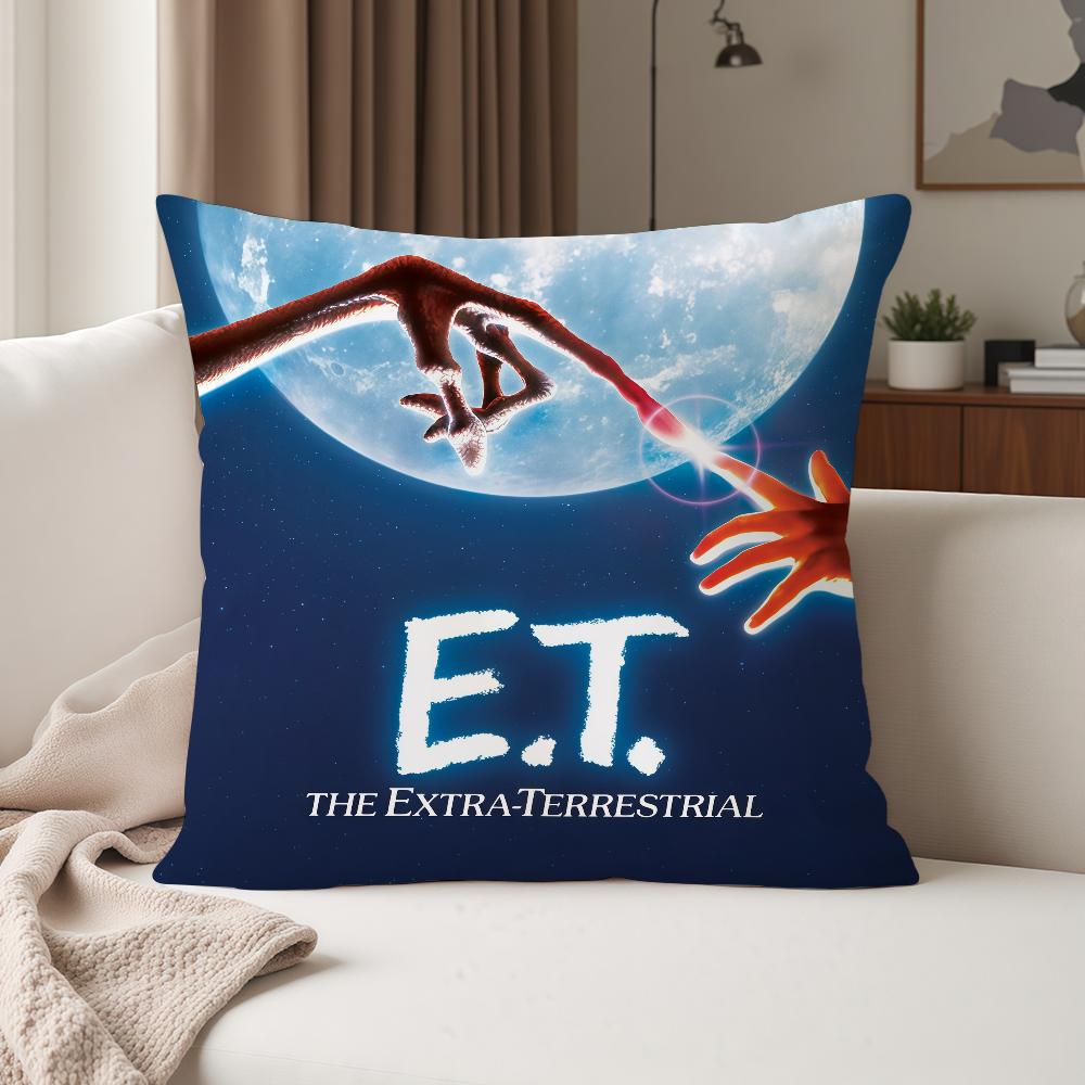 

Cute Alien E Pillow Case Suitable For Bedrooms Living Rooms Cars Home Decoration 30cmx30cm