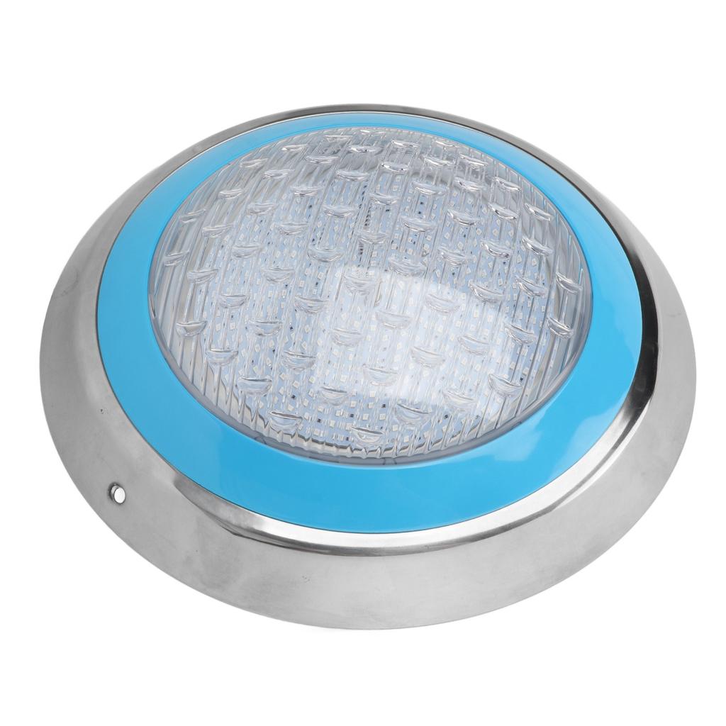 LED Underwater Swimming Pool Light 45W RGB Color Stainless Steel Pool Lamp AC12V Wall Surface