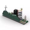 Non-Toxic Moc Architecture Scene Toy Wellington Skyline Assembly Building Blocks Brick Gift Set Desktop Decoration Pendant