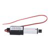 Linearantrieb 30mm DC 12V Geräuschunterdrückung Kurzschlussschutz Wasserdicht Mini Elektrischer Linearantrieb