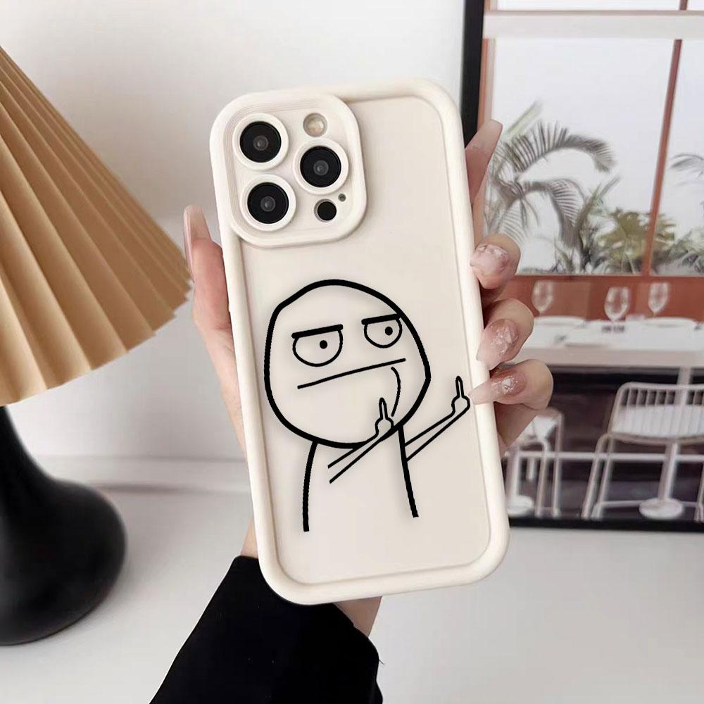 Interesting Cartoon Characters Phone Case For iPhone Apple 17 AIR 16 16E 11 12 13 14 15 XR Plus Pro Max Case Shockproof Cover