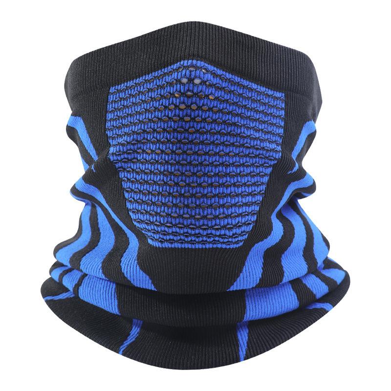 Colors Winter Breathable Comfortable Thermal Knitted Scarf Faces Cover Neck Warmer Bicycle Cycling Ski Tube Scarf Hiking Masks