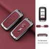 Compatible Dongfeng Fengguang 580 E380 Remote Key Cover: Metal Protective Shell with Leather Wrap for 2016/2017 Models