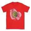 I Heart Shreks Swamped Vintage Cartoon T Shirts Unisexs Vintage TShirts O Neck Tee Shirt Short Sleeve Clothing Birthday Gift