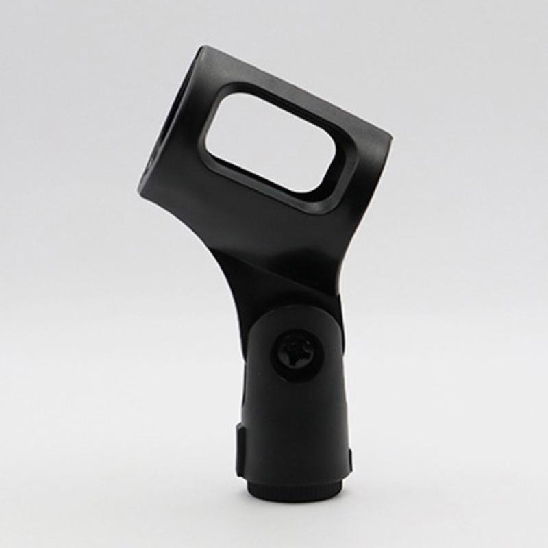 Plastic Flexible Clamp Clip Holder Mount Microphone Mic Stand Accessory