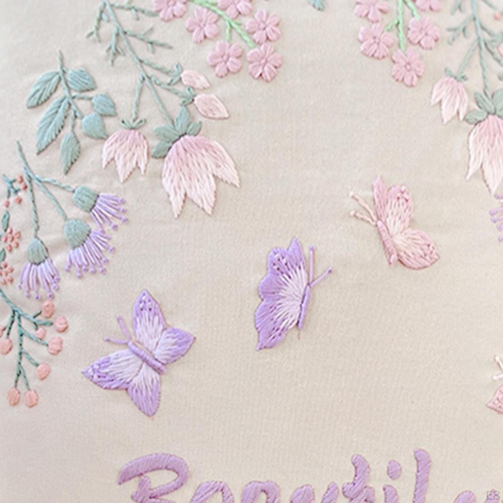 Cross Stitch Pillow Kits for Bedroom Decor DIY Sewing Supplies Unfinished Gift Option Adults