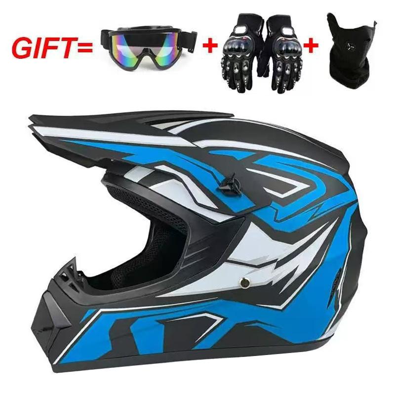Safety Off-Road Motorcycle Helmet, Off-Road Motorcycle Bicycle, Downhill Protection Cap, Two-Wheeled Vehicle Off-Road Helmet