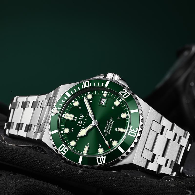 Montre Homme CARNIVAL Mechanical Military Watches for Man Brand Luxury Sports Automatic Wrist Watch 300m Waterproof Reloj Hombre