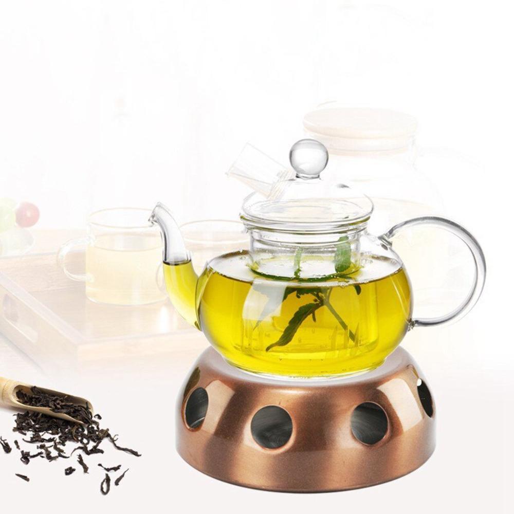 Outdoor Stand Stainless Steel Practical Teapot Warmer Trivet Coffee Heater Heating Base