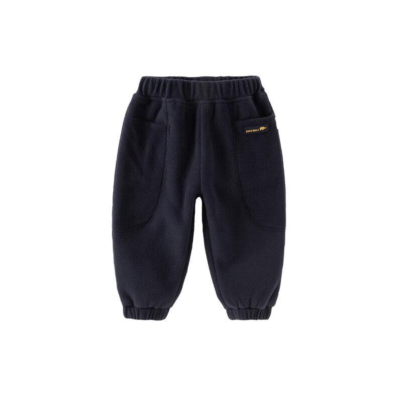 DAVE & BELLA Boys' Fleece-Lined Knit Casual Pants