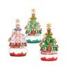 Christmas Tree Music Box Assembly, Children'S Building Block Toys, Christmas Man Decoration Gifts