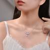Flower Necklace Advanced Accessories Collar Chain Light Luxury Gifts for Girlfriend Versatile