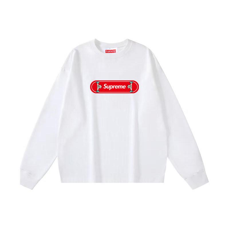 

Supreme 2025 Spring and Autumn New High Quality Cotton Scooter Printing Plus-size Long Sleeve T-shirt for Men and Women S