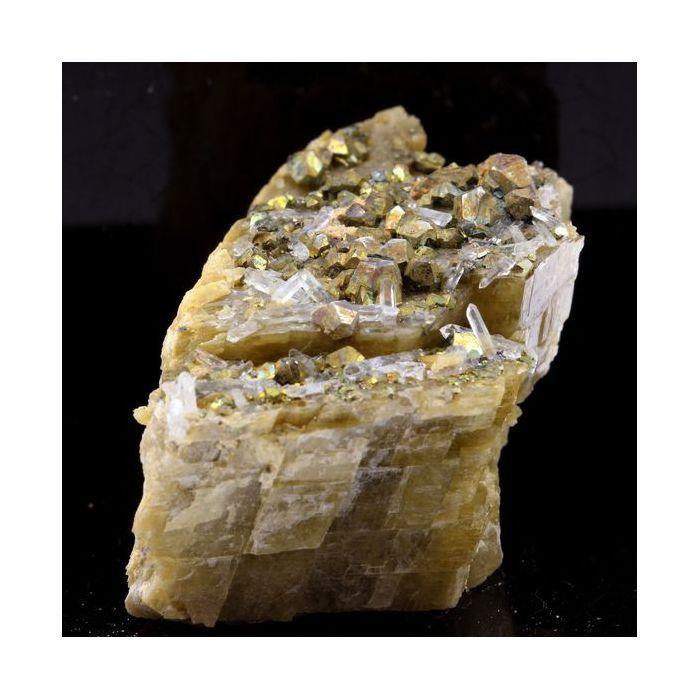 Sidérite, Pyrite, Quartz 273.3 carats