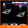 -2Pcs Car Door Projector Lamps 3D Welcome Shadow Lights For BMW MINI Cooper Works One JCW R55 R56 R50 R53 R60 R61 F54 F55 F56 F6