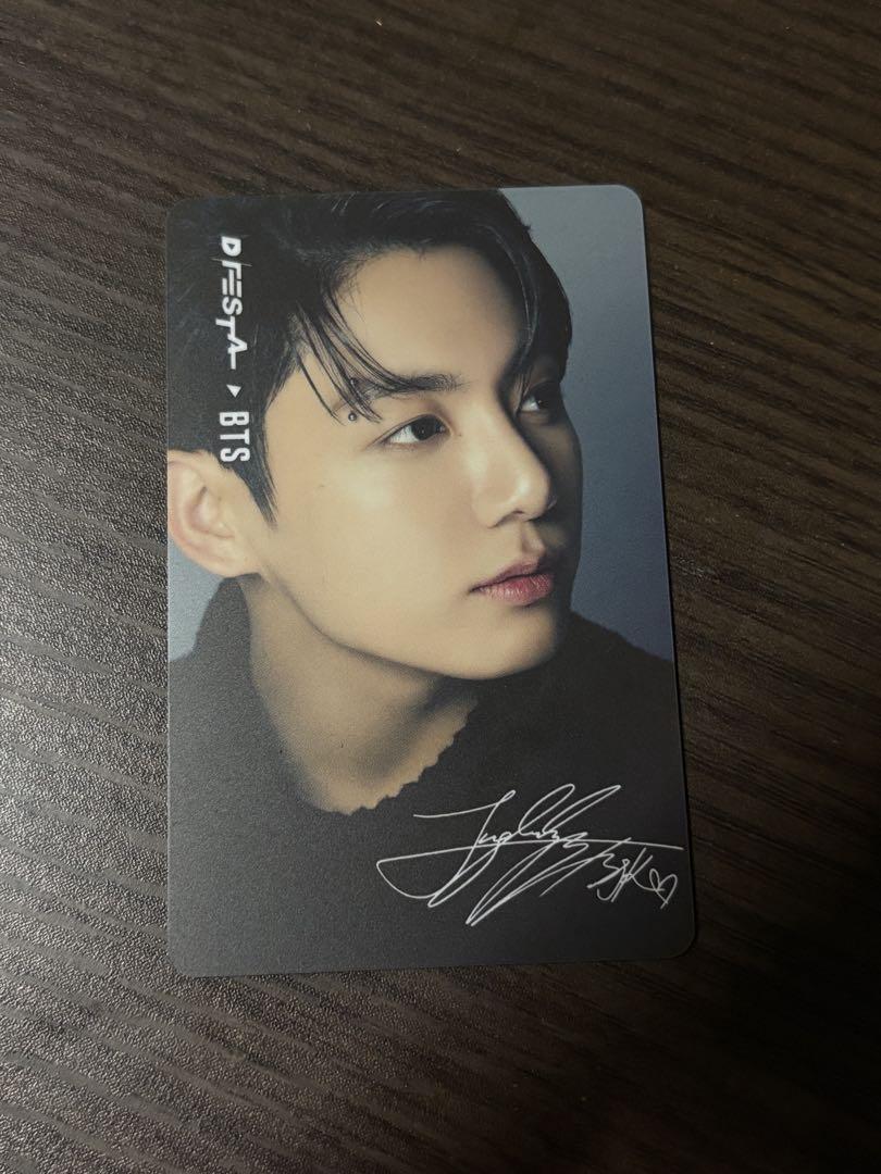 

[USED] DFESTA BTS Jungkook admission bonus trading card at Haneda Airport