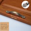 KAK European Zinc Alloy Cabinet Handles Wadrobe Door Pulls Drawer Knobs Kitchen Cupboard Handles Furniture Handle Hardware