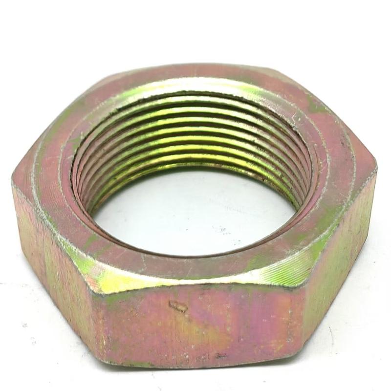 High-Strength Replacement Hex Nut for Linde Forklift - M27x1.5 Thread (Compatible with OEM 11524521300)