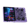 R40S Pro Handheld-Spiel Spiel Retro-Videospiel IPS 256GB 3800mAh Konsole, 30.000 Konsolen, 3,5-Zoll-Bildschirm, Speicher, (Transparent Lila)