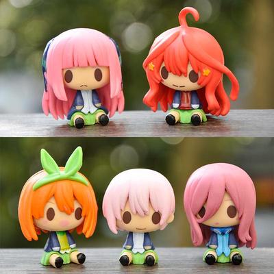 Figurine de Mariée 2D The Quintessential Quintuplets: Gâteau et Ornement de Chambre Anime Mignon