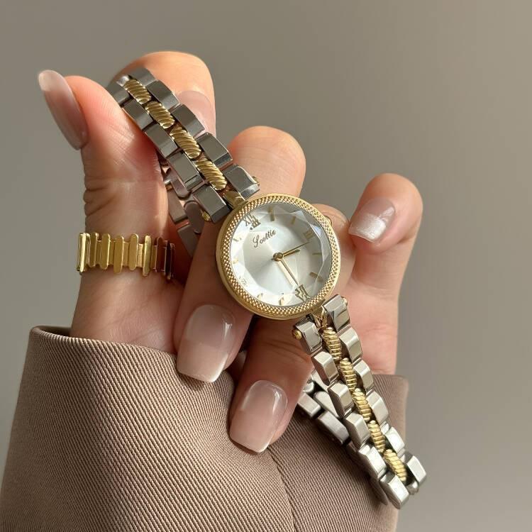 9821 Steel Belt Women'S Watch Niche Women'S Steel Belt Quartz Watch