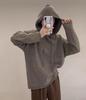 2025 A/W Women's Pure Wool Hooded Pullover - Casual, Soft, and Cozy.