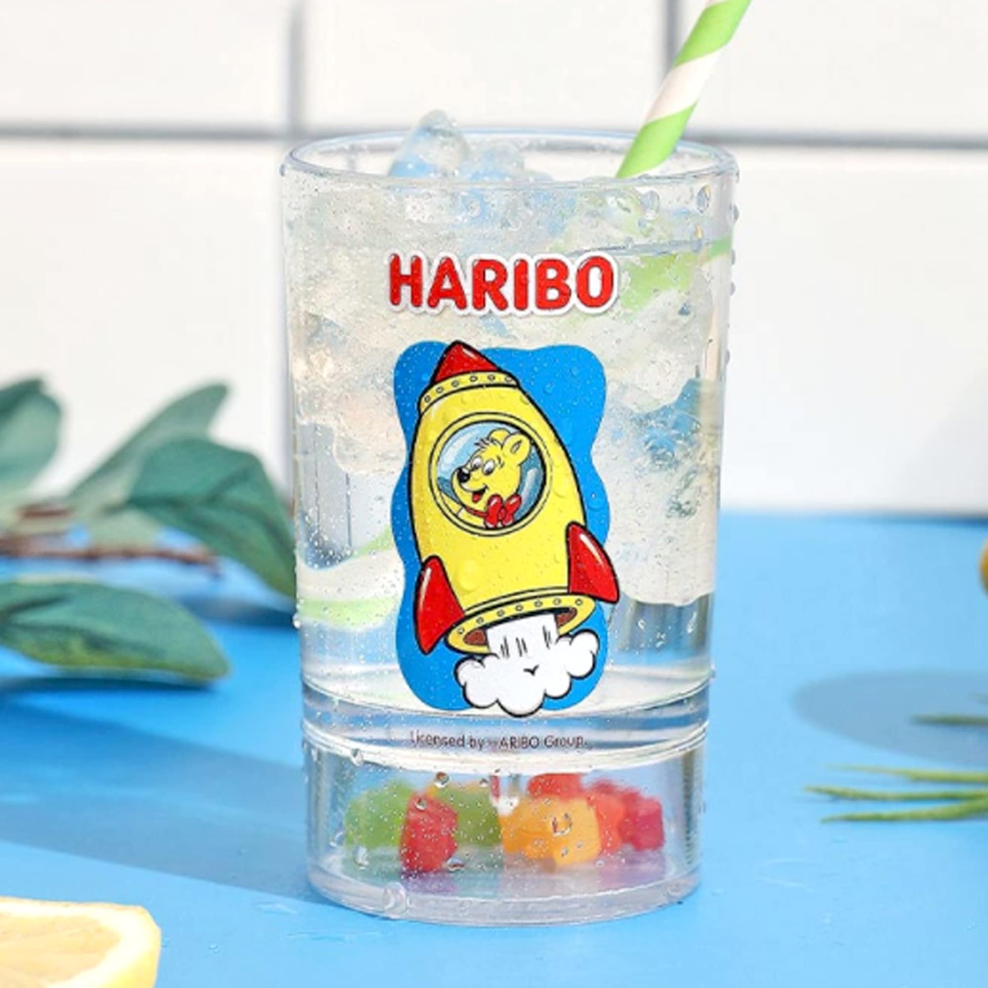 

Haribo Золотой Мишка Стеклянная Детская Чашка для Холодного Чая Рокс Пластиковый Милый Тамблер Подставка для Зубных Щеток Синий Сделано в Корее [Оригинал] (синий)