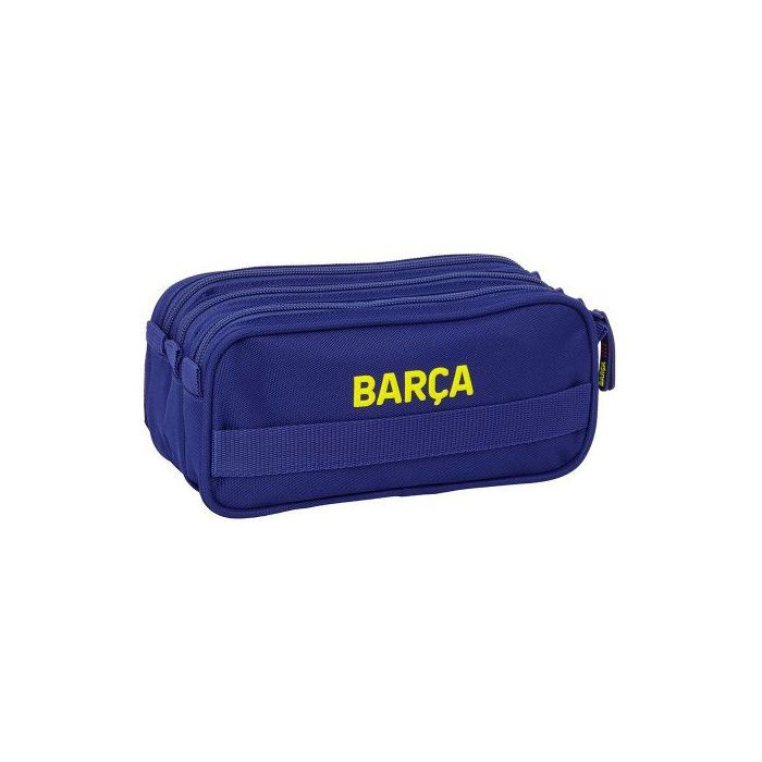 Trousse à crayons - FC BARCELONE - BIG TRIPLE PENCIL - Multicolore - Synthétique - Unisexe