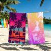 Towel For Outdoor Camping Beach Towel Super Coconut Tree Absorbent Quick-Drying Tropical Summer Towel