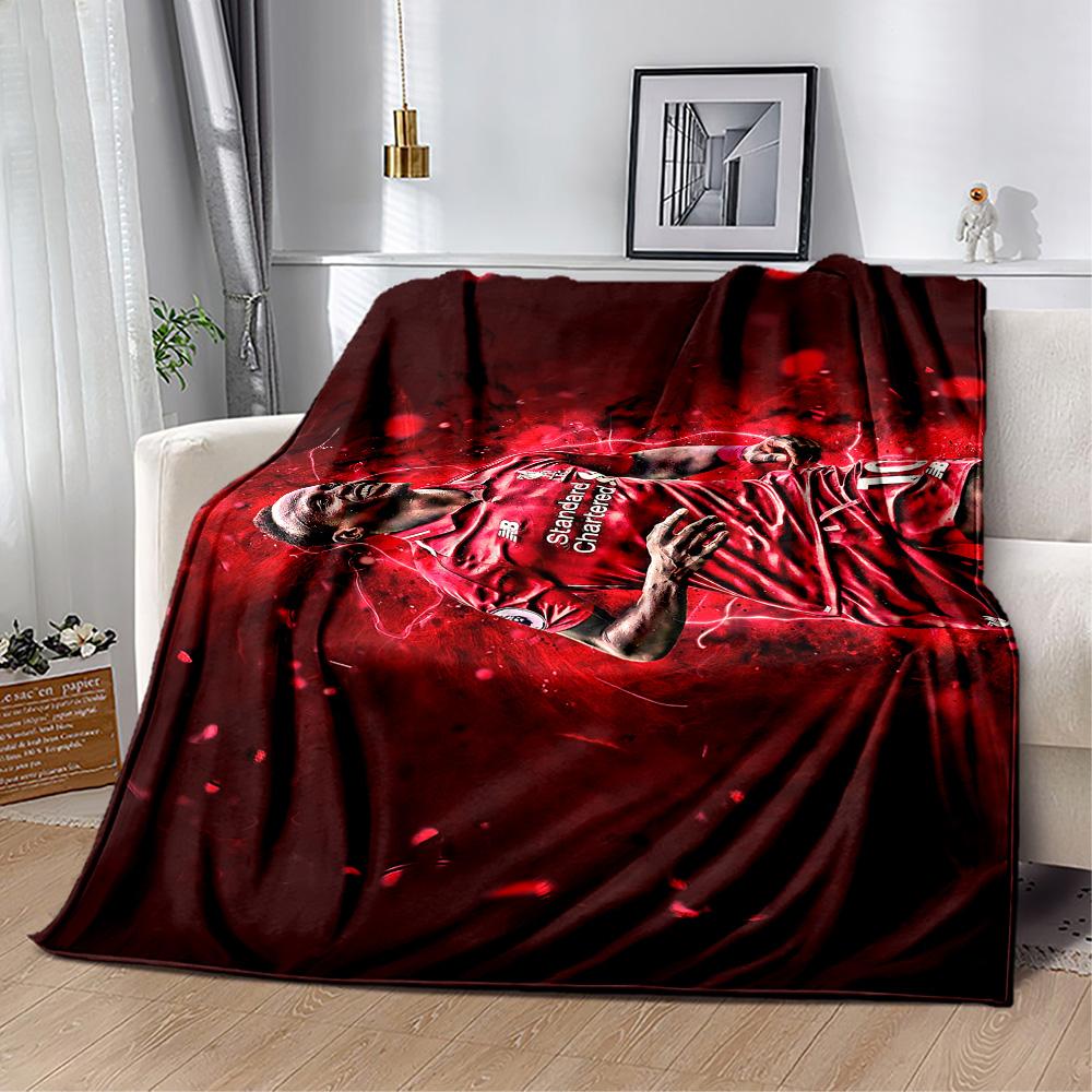 Ronaldo's Iconic Celebration Blanket Soft Warm Cozy Perfect for Livingroom Office Chair Picnics for All Seasons Playful Design