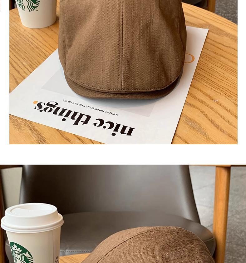Vintage Japanese Summer Duckbill Cap: Retro Street Style for Men and Women