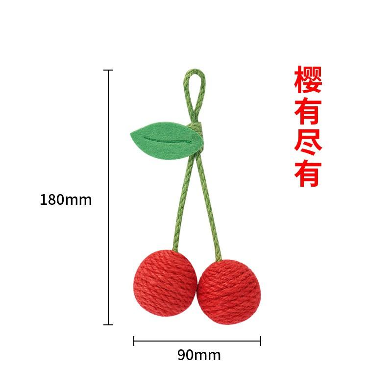 Natural Sisal Rope Cat Toy Ball Set - Durable Chew Play Indoor Cats Stress Relief Mental Stimulation