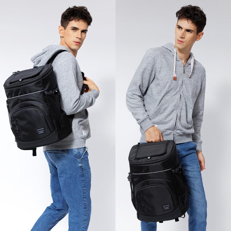 30L Lightweight Insulated Outdoor Backpack with Leakproof Ice Pack for Picnics and Beer