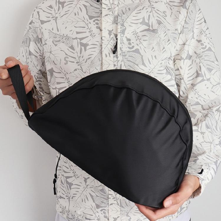 Polyester Cycling Helmet Protector Bag With Handle Riding Helmet Carrying Bag For Half And Full Helmets Organization
