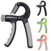R-Shape Adjustable Size Hand Grip Active Strength Countable Exercise Strengthener Gripper Spring Finger Pinch Carpal Expander