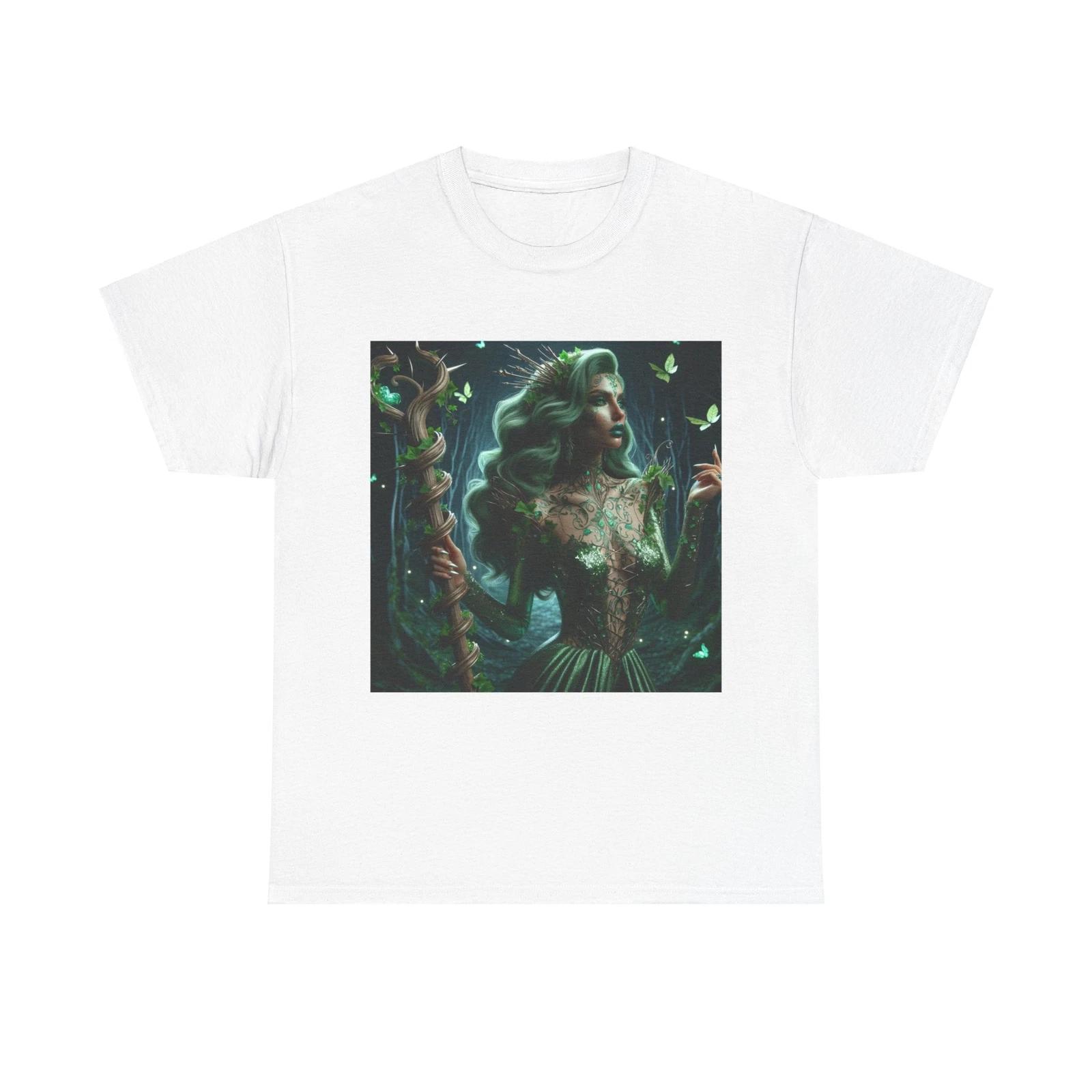 Unisex Adult T Shirt Enchanted Thorn Enchantress Nature Magic M