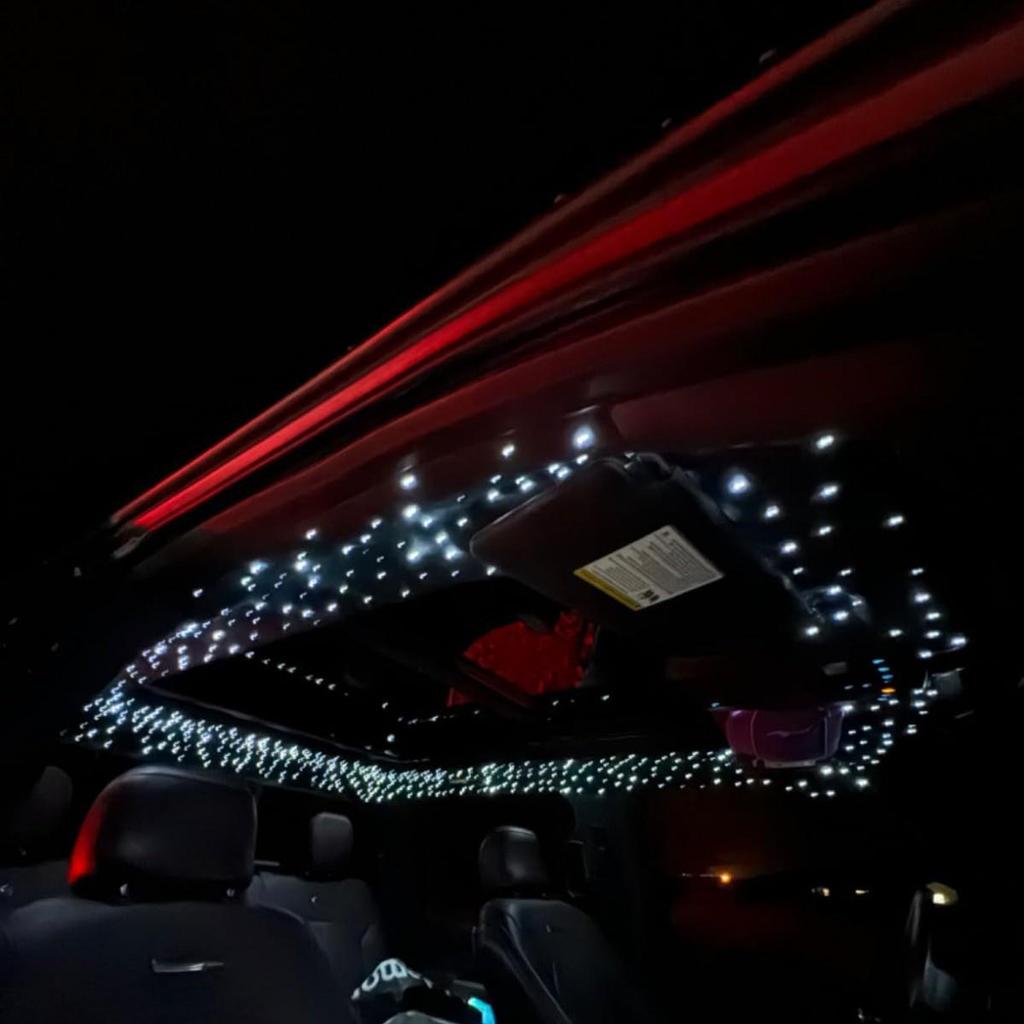 Starry Sky Ceiling Ambient Light Kit for Car Modification