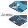 Glass Battery Cover For iPhone 16 16Plus Rear Door Housing Panel Camera Lens Parts For iPhone 16 Plus Battery Cover