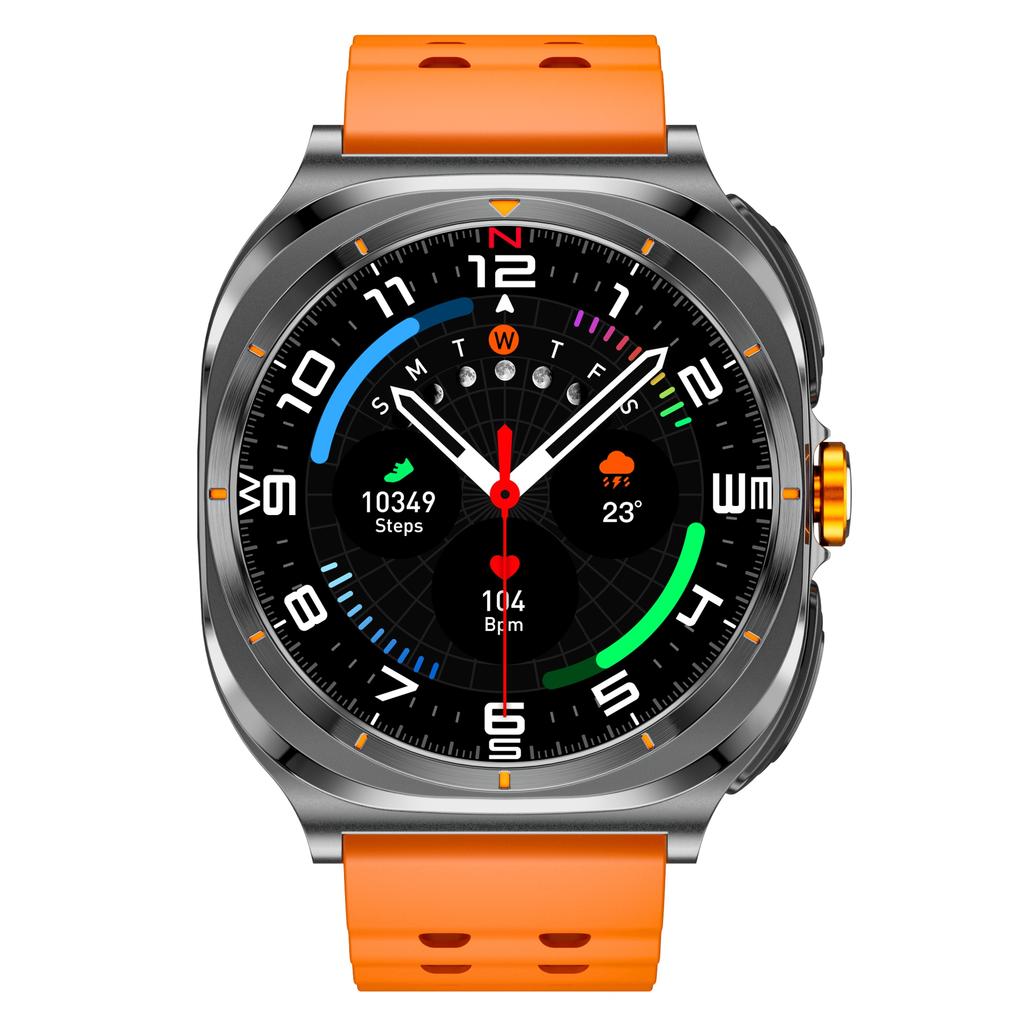 GT98 2 in 1 TWS Earphones 1.53 Inch HD Round Screen Waterproof Sport Smartwatch