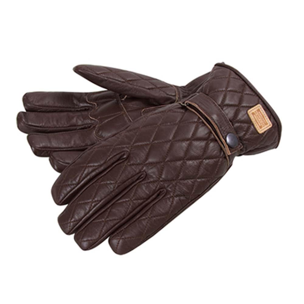 

DEGNER Model Leather Size Autumn/Winter Gloves, Brown, 2XL, WG-27