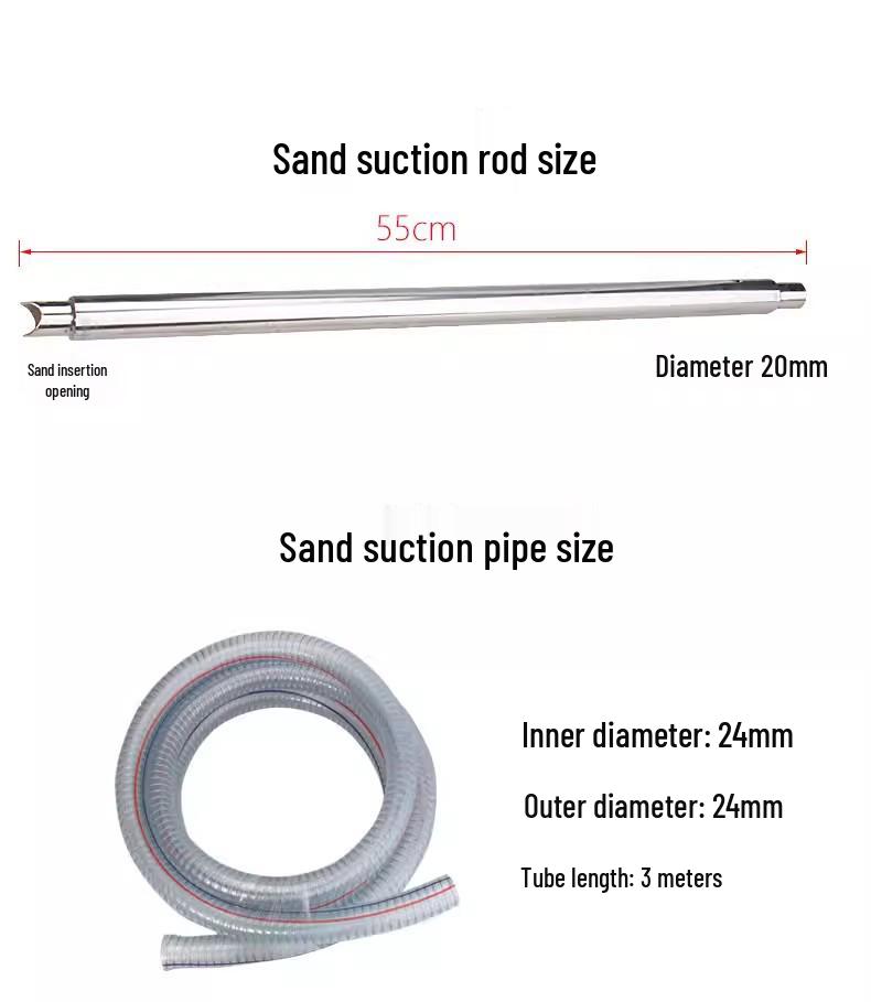 Ultra-High Pressure Sandblasting Gun for Rust, Paint, and Dirt Removal - Car Wash and Surface Cleaning