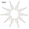 20pcs Cylinder Shape Wool Polishing Wheel 2.35mm Shank Polishing Tool Buffing Wheel  Jewelry Making