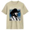 Lässiges T-Shirt Sommer David Allan Coe Trendige T-Shirts 100% Baumwolle T-Shirt für Unisex Y2K Basic Bedruckte Kurzarm-Tops